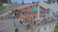 Archived image Webcam Rigi Ski Resort - Bahnhöfli restaurant 13:00