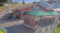 Archived image Webcam Rigi Ski Resort - Bahnhöfli restaurant 07:00