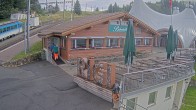 Archived image Webcam Rigi Ski Resort - Bahnhöfli restaurant 07:00