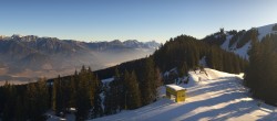 Archiv Foto Webcam Schladming Planai: Bergstation Lärchkogel 07:00