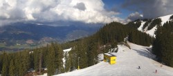 Archiv Foto Webcam Schladming Planai: Bergstation Lärchkogel 13:00