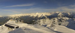 Archived image Webcam Mayrhofen Ski Resort: Unterberg 17:00