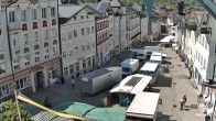 Archiv Foto Webcam Blick auf die Obere Marktstraße - Bad Tölz 11:00