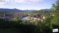 Archiv Foto Webcam Blick vom Kalvarienberg in Bad Tölz 06:00