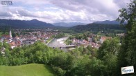 Archiv Foto Webcam Blick vom Kalvarienberg in Bad Tölz 15:00