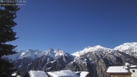 Archiv Foto Webcam Grächen - Süd-West: Weisshorn 11:00