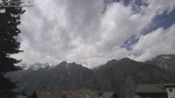 Archiv Foto Webcam Grächen - Süd-West: Weisshorn 11:00