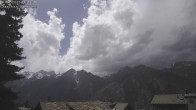 Archiv Foto Webcam Grächen - Süd-West: Weisshorn 13:00