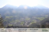 Archived image Webcam View towards San Vigilio in South Tyrol at 1.500 m 07:00