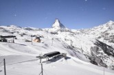 Archiv Foto Webcam Riffelberg Zermatt 01:00