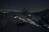 Archiv Foto Webcam Riffelberg Zermatt 23:00