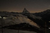 Archiv Foto Webcam Riffelberg Zermatt 23:00