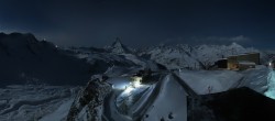 Archiv Foto Webcam Zermatt: Gornergrat Bergstation 01:00