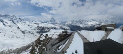Archiv Foto Webcam Zermatt: Gornergrat Bergstation 13:00