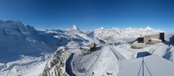 Archiv Foto Webcam Zermatt: Gornergrat Bergstation 09:00