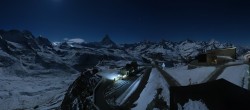 Archiv Foto Webcam Zermatt: Gornergrat Bergstation 05:00