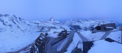 Archiv Foto Webcam Zermatt: Gornergrat Bergstation 06:00