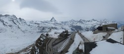 Archiv Foto Webcam Zermatt: Gornergrat Bergstation 13:00