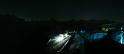 Archiv Foto Webcam Zermatt: Gornergrat Bergstation 23:00