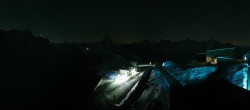 Archived image Webcam Gornergrat: Top Station 01:00