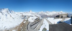 Archived image Webcam Gornergrat: Top Station 09:00
