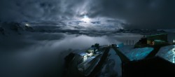 Archiv Foto Webcam Zermatt: Gornergrat Bergstation 01:00