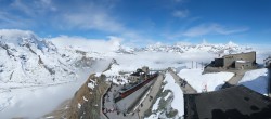 Archiv Foto Webcam Zermatt: Gornergrat Bergstation 09:00