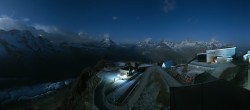 Archiv Foto Webcam Zermatt: Gornergrat Bergstation 01:00
