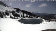 Archived image Webcam Oberjoch - Wiedhag Alp top station 13:00