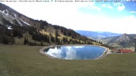 Archived image Webcam Oberjoch - Wiedhag Alp top station 11:00