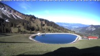 Archived image Webcam Oberjoch - Wiedhag Alp top station 07:00