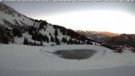 Archived image Webcam Oberjoch - Wiedhag Alp top station 07:00