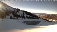 Archived image Webcam Oberjoch - Wiedhag Alp top station 11:00