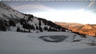 Archived image Webcam Oberjoch - Wiedhag Alp top station 07:00