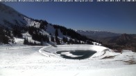 Archived image Webcam Oberjoch - Wiedhag Alp top station 11:00