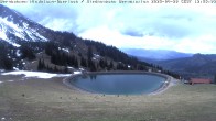 Archived image Webcam Oberjoch - Wiedhag Alp top station 08:00