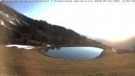 Archived image Webcam Oberjoch - Wiedhag Alp top station 19:00
