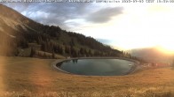 Archived image Webcam Oberjoch - Wiedhag Alp top station 19:00