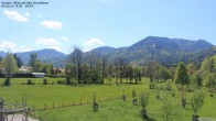 Archiv Foto Webcam Kreuth: Blick von Klamm auf den Hirschberg 13:00