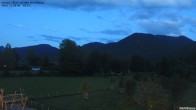 Archiv Foto Webcam Kreuth: Blick von Klamm auf den Hirschberg 22:00