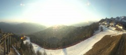 Archived image Webcam Tarvisio - Monte Lussari top station 05:00