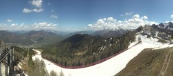 Archived image Webcam Tarvisio - Monte Lussari top station 13:00
