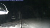 Archiv Foto Webcam Mile 1 Express Lift Panorama Mountain 20:00