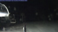 Archiv Foto Webcam Mile 1 Express Lift Panorama Mountain 22:00