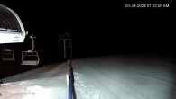 Archiv Foto Webcam Panorama Mountain: Mile 1 Express Lift 23:00
