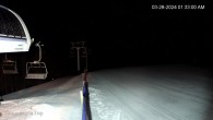 Archiv Foto Webcam Panorama Mountain: Mile 1 Express Lift 01:00
