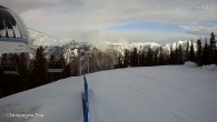 Archived image Webcam Panorama Mountain Resort Mile 1 Express Lift 06:00