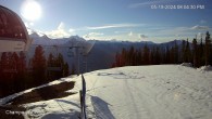 Archiv Foto Webcam Panorama Mountain: Mile 1 Express Lift 18:00