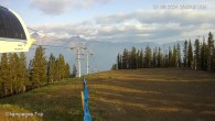 Archiv Foto Webcam Panorama Mountain: Mile 1 Express Lift 06:00