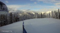 Archiv Foto Webcam Panorama Mountain: Mile 1 Express Lift 13:00